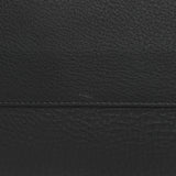 Balenciaga Black Calfskin Leather Papier Za Blackout B4 Perforated Leather Tote