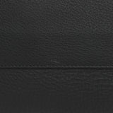 Balenciaga Black Calfskin Leather Papier Za Blackout B4 Perforated Leather Tote