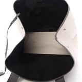 Balenciaga Ecru Canvas Leather Navy Cabas XL Tote Bag