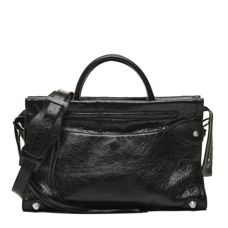 Balenciaga Black Mute City Small Tote Bag