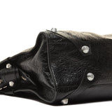 Balenciaga Black Mute City Small Tote Bag Corner View