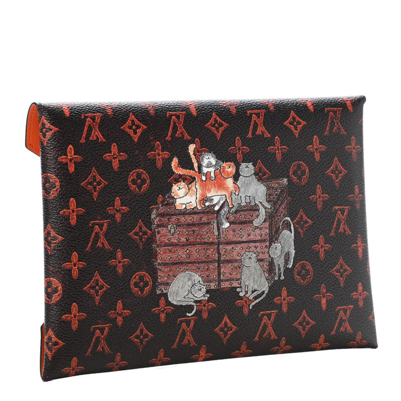 Louis Vuitton X Grace Coddington Catogram Bag Charm And Key Holder NEW