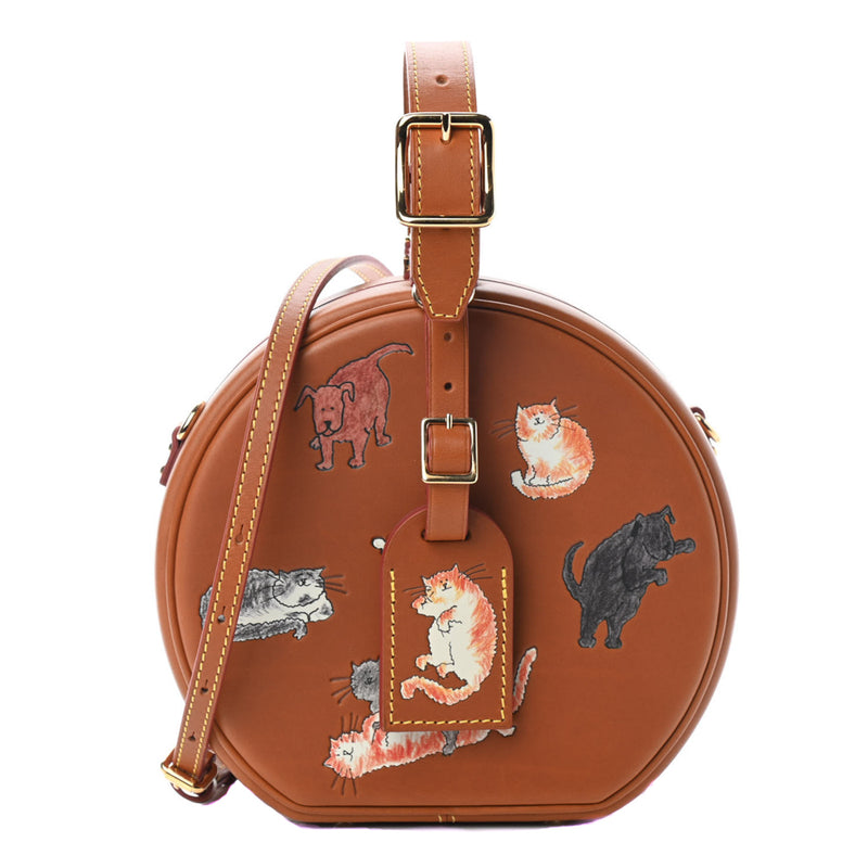 Louis Vuitton x Grace Coddington Catogram Micro Boite Chapeau of Red and  Black Monogram Coated Canvas and Calfskin Leather Trim with Gold Tone  Hardware, Handbags and Accessories Online, Ecommerce Retail