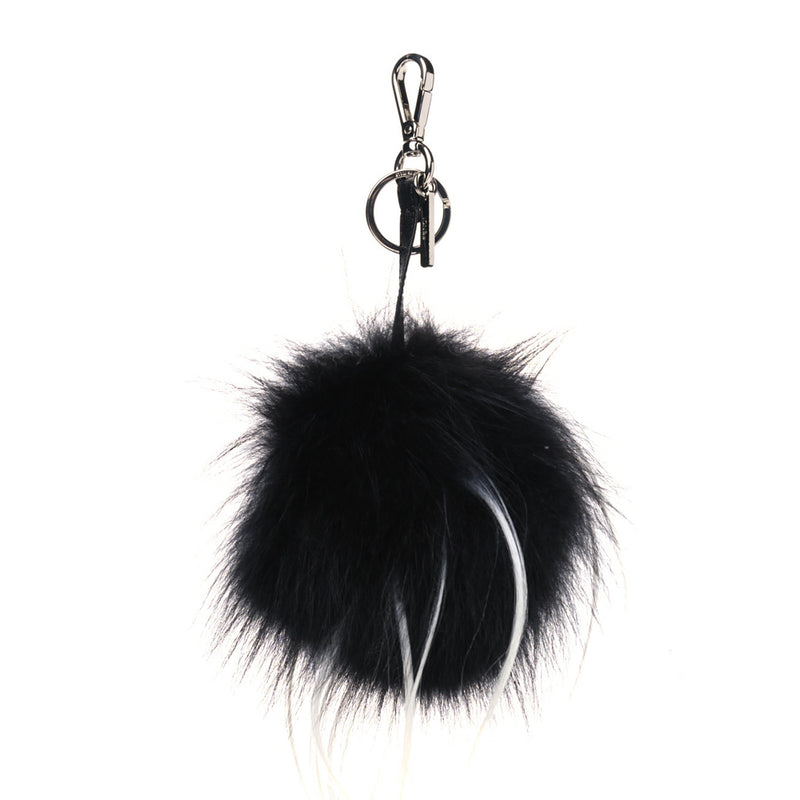 Fendi Igor Black Fur Monster Bag Charm
