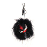 Fendi Black Fur Monster Bag Charm