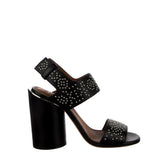 Givenchy Black Studded Leather Sandals