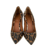 Givenchy Leopard Leather Studded Heels