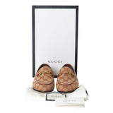 Gucci GG Canvas Jordaan Loafers - Luxybit