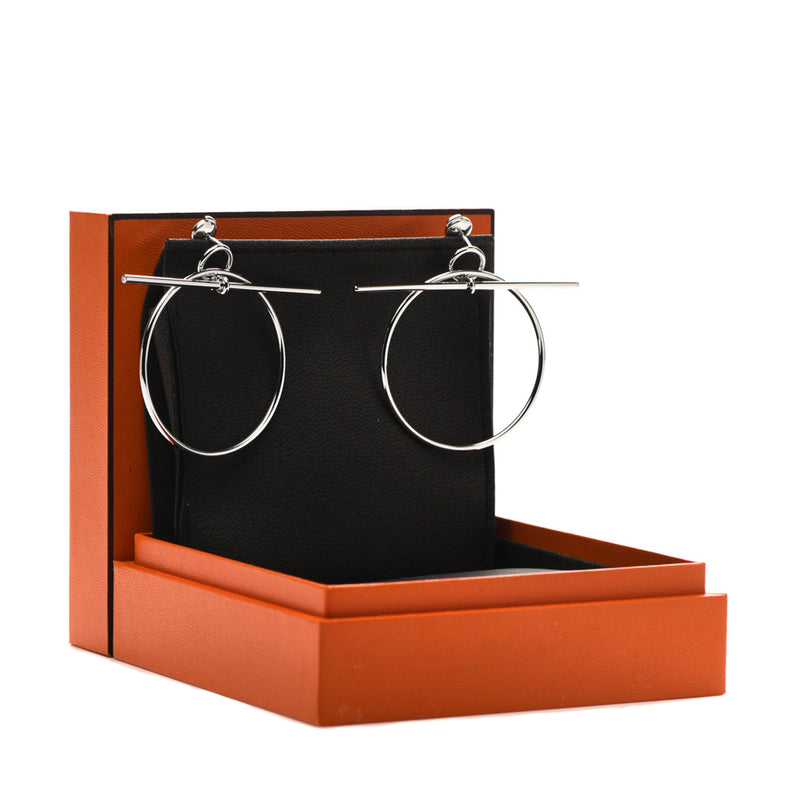 Hermes Loop earrings, medium model - Luxybit 