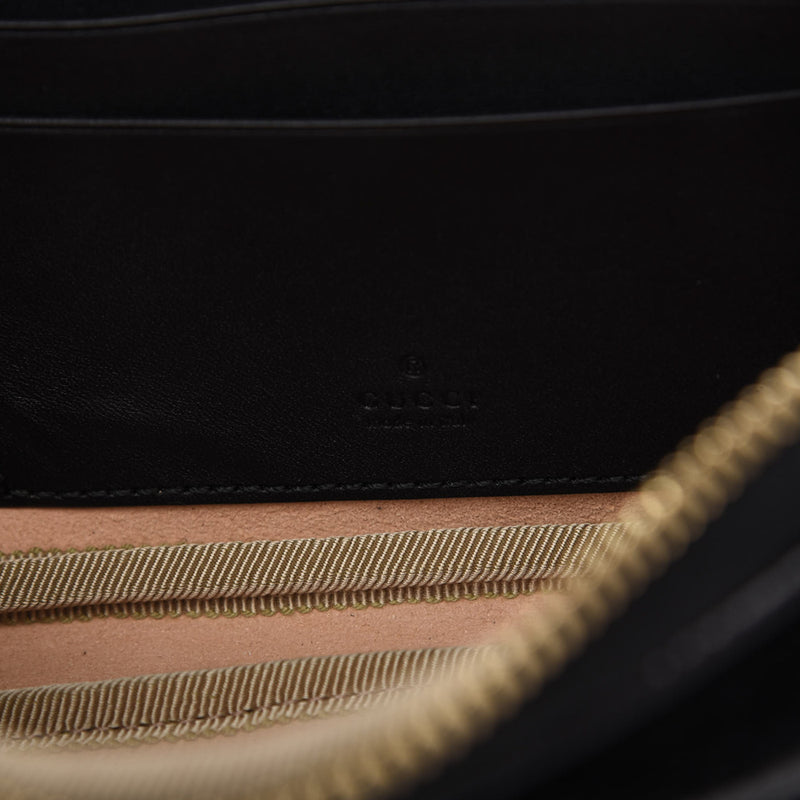 Gucci Black Suede Mini Ophidia Iphone Belt Bag 85 34