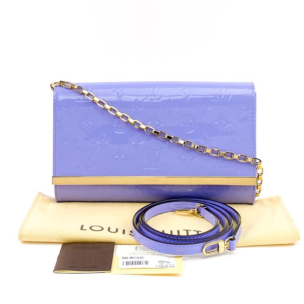 Louis Vuitton Monogram Vernis Ana Chain Pochette – The Closet