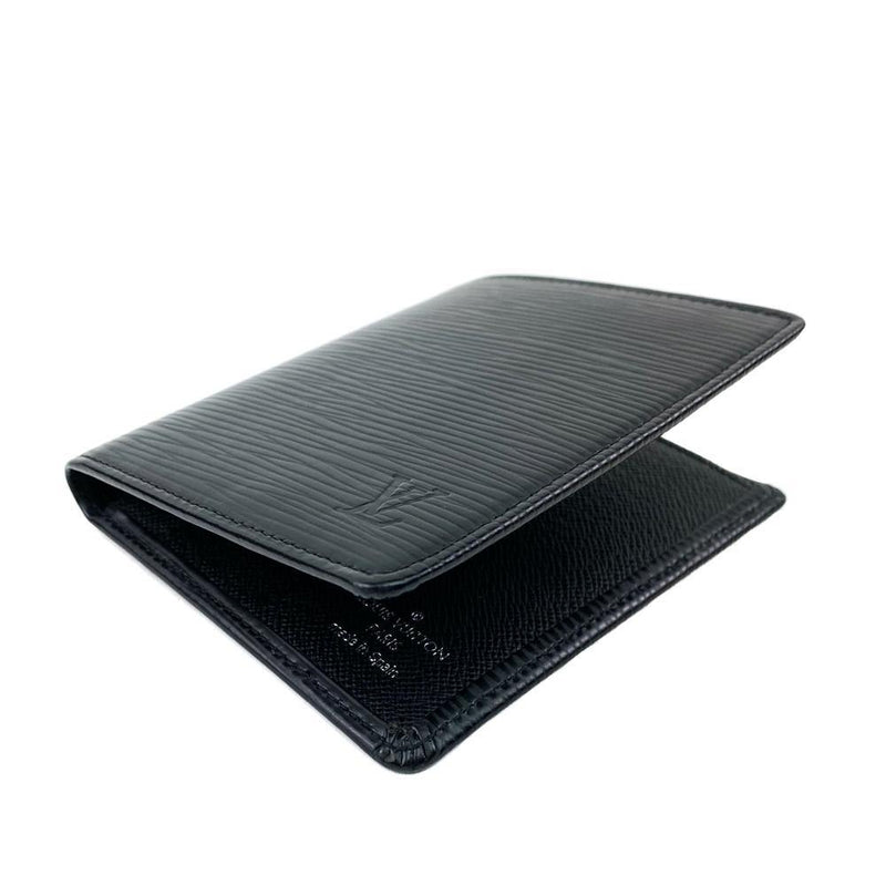Louis Vuitton Black Epi Leather Porte-billets Billfold Wallet