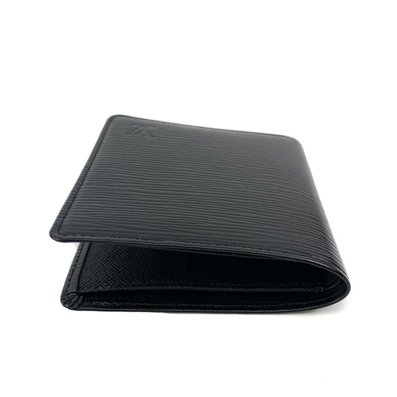 Louis Vuitton Black Epi Leather Porte-billets Billfold Wallet