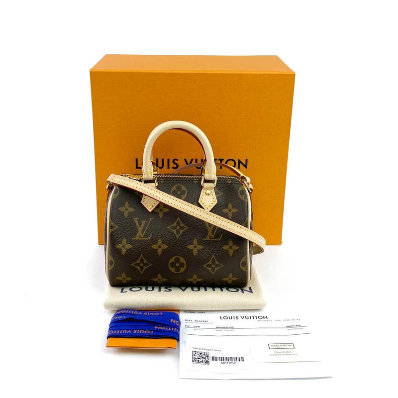 Louis Vuitton Monogram Nano Speedy Bag