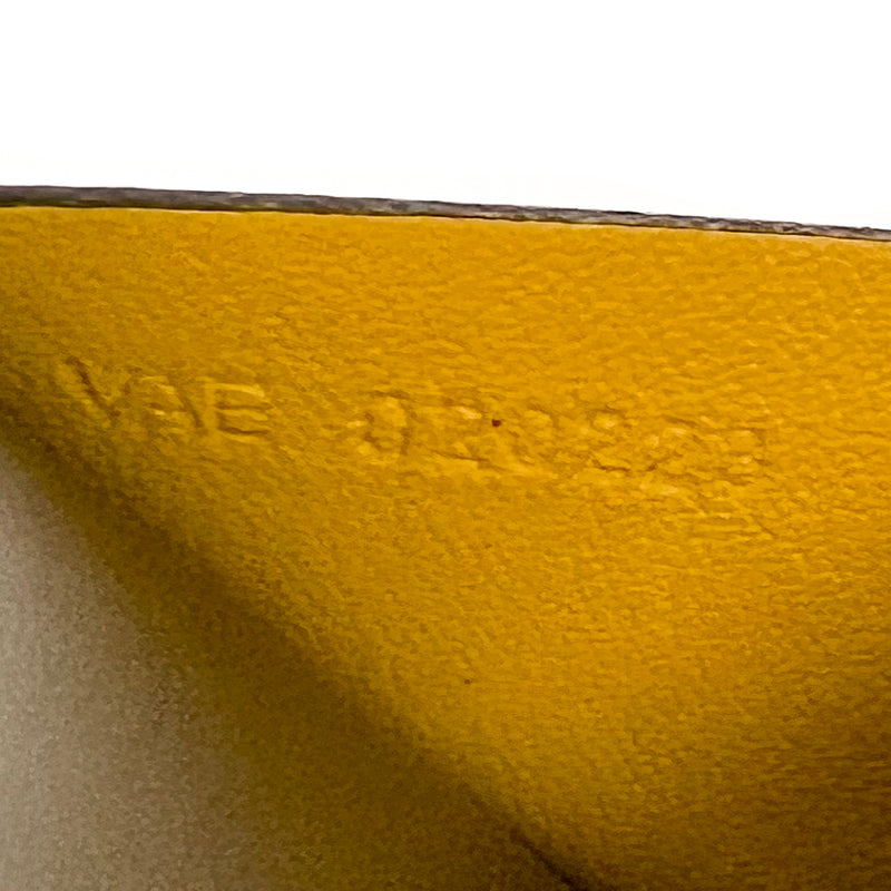 Goyard Yellow Victoire Bifold Wallet