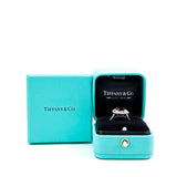 Tiffany & Co Platinum Soleste Rubellite Diamond Ring - Luxybit