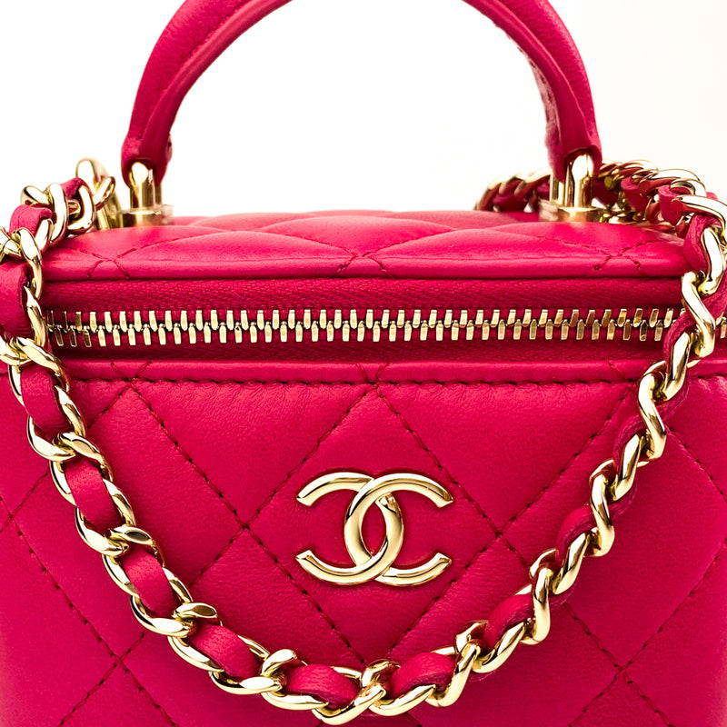 mini chanel vanity case handbag