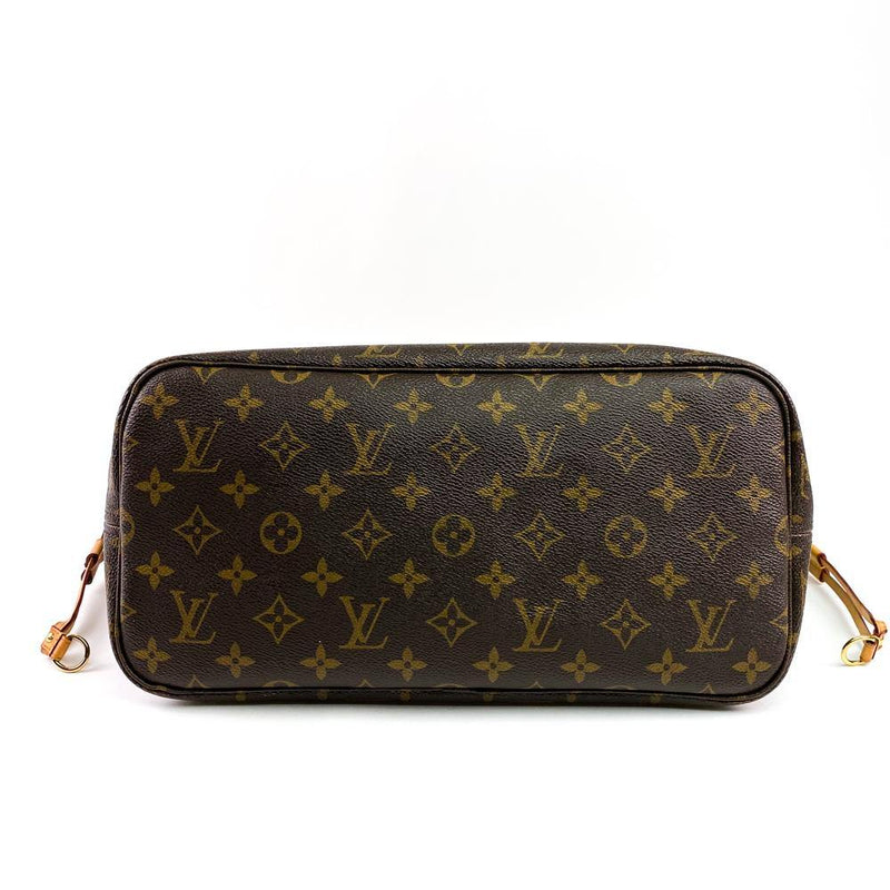 Louis Vuitton Brown Monogram Canvas Neverfull Pouch Louis Vuitton