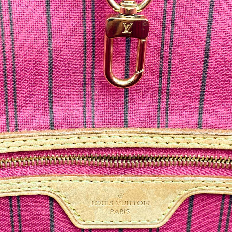 Pink Monogram V Neverfull MM NM