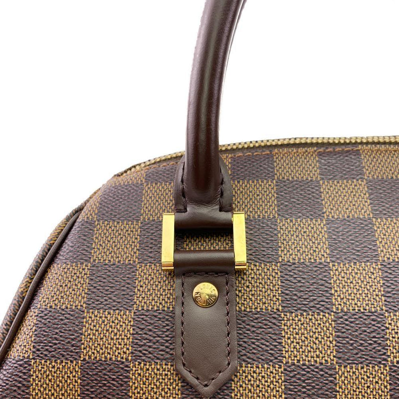 LOUIS VUITTON Ribera PM Mini Bag Damier Ebene Brown Messenger Bag