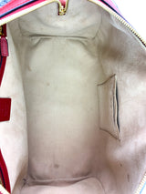 Gucci GG Supreme Coated Canvas Monogram Top Handle Medium Boston Bag