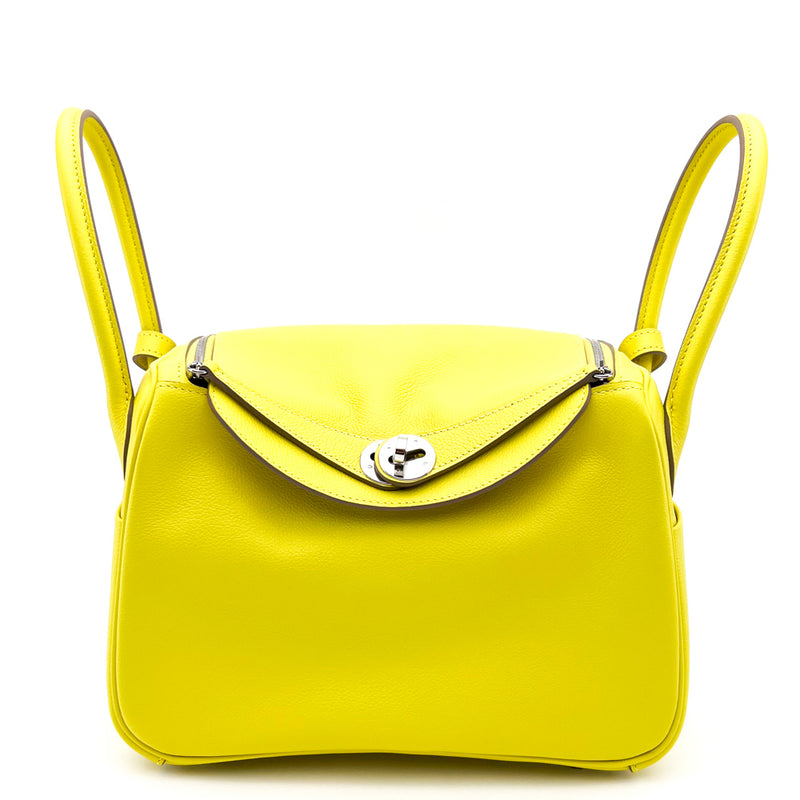 Hermes Lime Evercolor Lindy 26