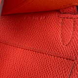 Hermès Kelly Wallet To Go Rose Confetti Epsom Palladium Hardware