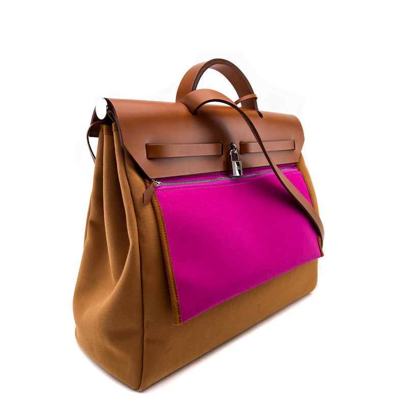 hermes herbag pink