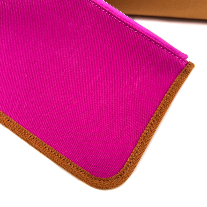 Hermes Pink Toile Officier Herbag Zip 39 Bag