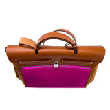 Hermes Pink Herbag Zip Bag 