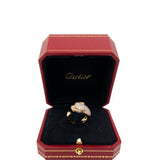 Cartier Rose Gold Diamond Panthere De Cartier Ring - Luxybit