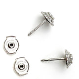 Tiffany & Co Platinum Soleste Diamond Earrings