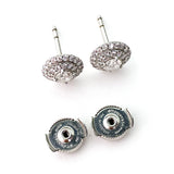 Tiffany & Co Platinum Soleste Diamond Earrings - Luxybit
