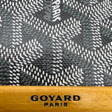 MAISON GOYARD PARIS MONTE CARLO MINI CASE BLACK GOYARDINE NEW! FULL SET!