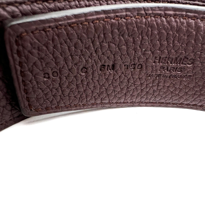 Hermes 'H Constance' 38mm Belt Buckle Shiny Palladium