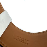 Hermes Braise Shiny Alligator Palladium Plated Collier de Chien Bracelet