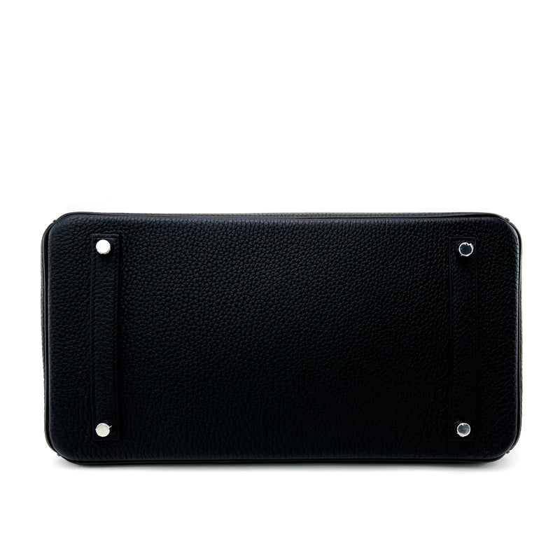 Hermes Birkin Bag 35 Black Togo Palladium Hardware