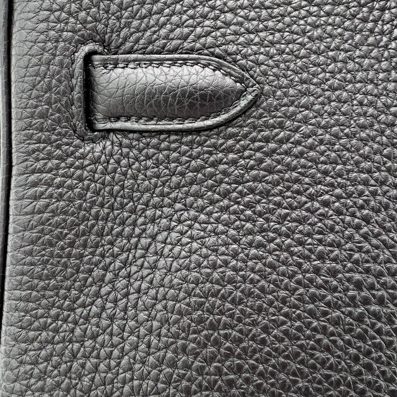 BIRKIN 35 BLACK COLOUR IN TOGO LEATHER WITH SILVER HARDWARE. HERMÈS, 2009, Hermès Handbags, Jewellery