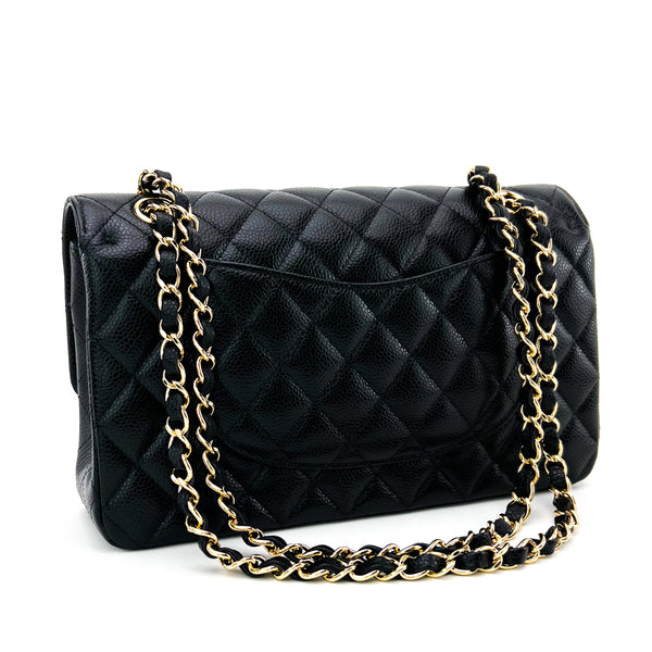 Chanel Black Caviar Medium Classic Flap Bag