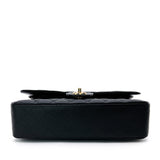 Chanel Medium Black Classic Caviar Flap Bag Gold Hardware
