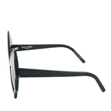 Black Jerry Bat Embellished Sunglasses - LUXYBIT