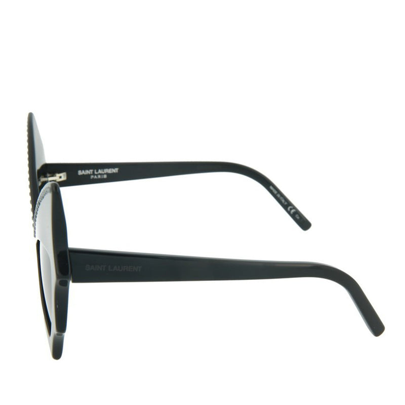 Black Jerry Bat Embellished Sunglasses - LUXYBIT