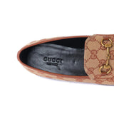 Gucci GG Canvas Jordaan Loafers - Luxybit
