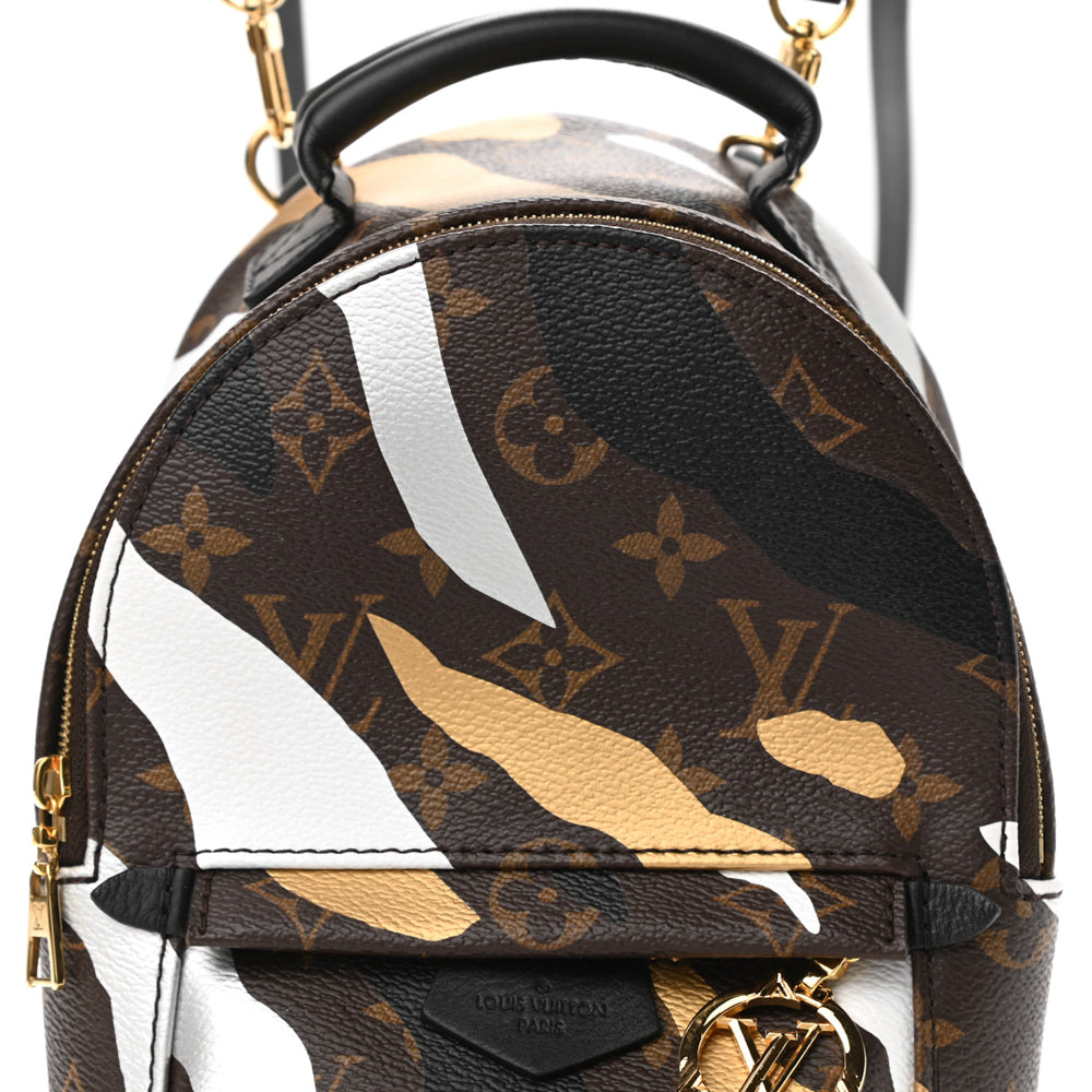 Louis Vuitton Monogram Canvas League of Legends Mini Palm Springs Backpack Gold Hardware, 2019 (Like New)