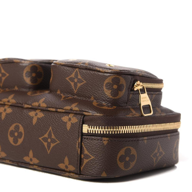 LOUIS VUITTON Utility Monogram Canvas Crossbody Bag Brown - 10% OFF