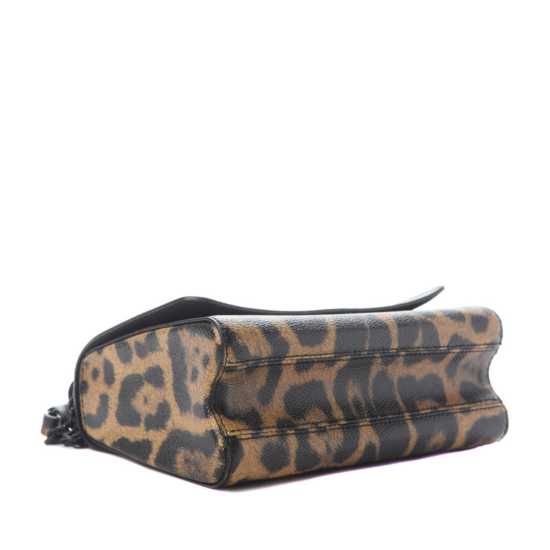 Louis Vuitton Leopard Wild Animal Print Twist MM Bag Luxybit