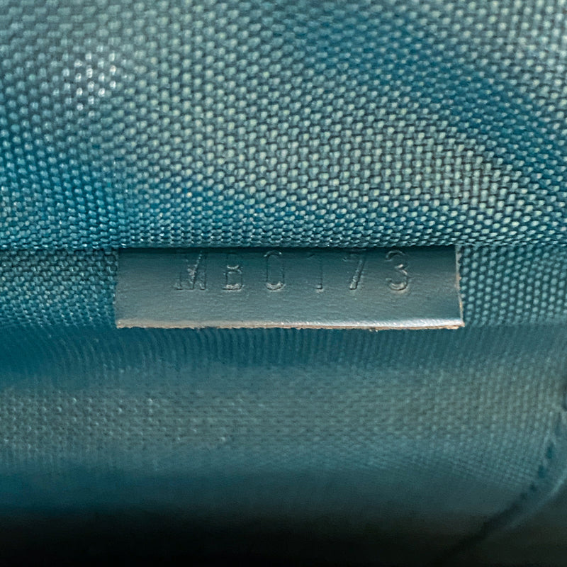 Louis Vuitton Authentic EPI Leather PEGASE 45 Cyan Blue Suitcase Luggage EUC