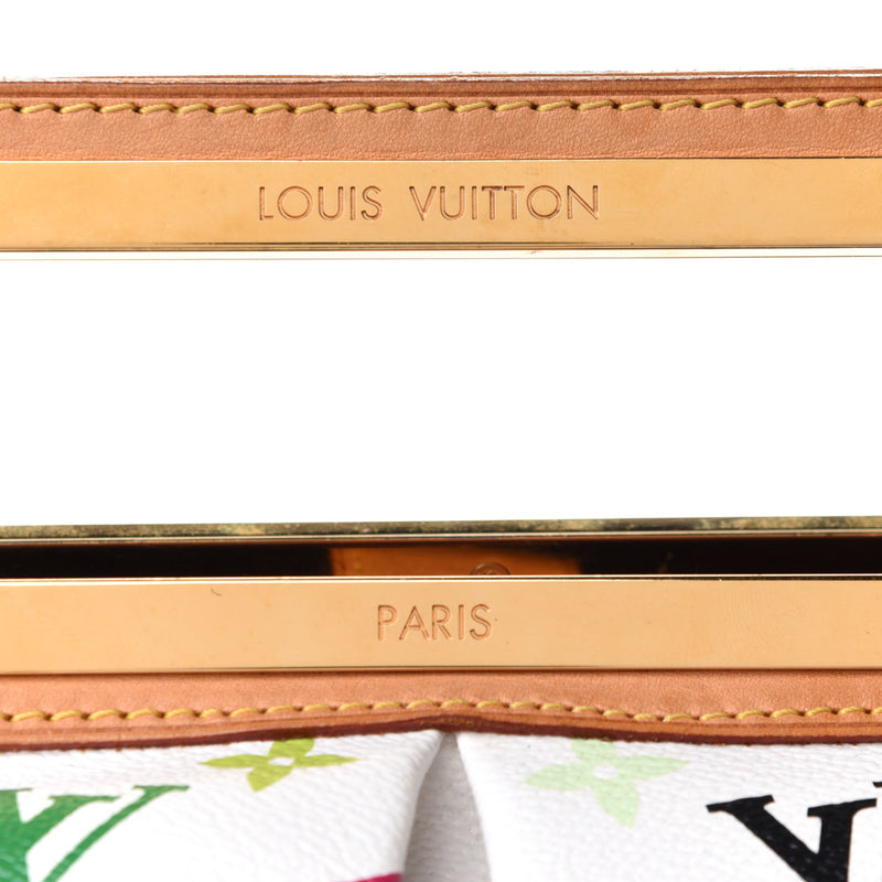 Louis Vuitton White Monogram Multicolore Judy PM Cloth ref.989224