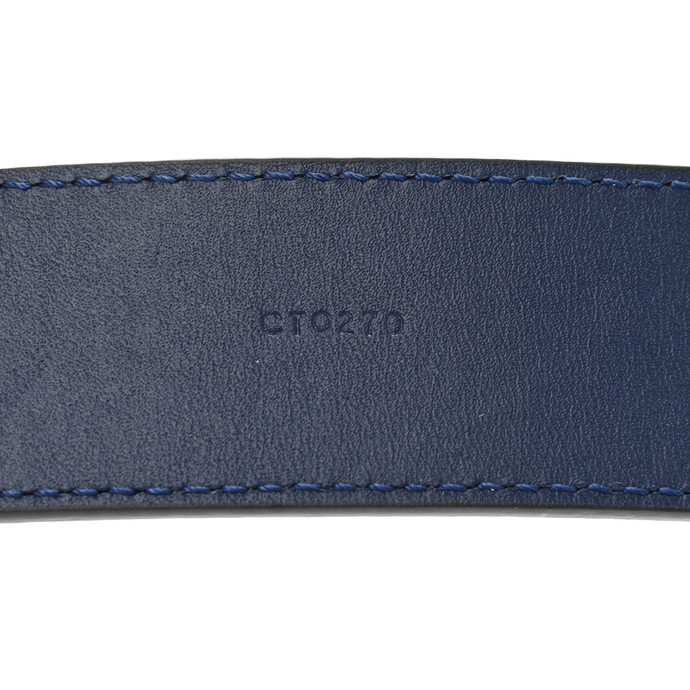 Louis Vuitton Escale Daily Multipocket 30mm Belt-Blue Monogram