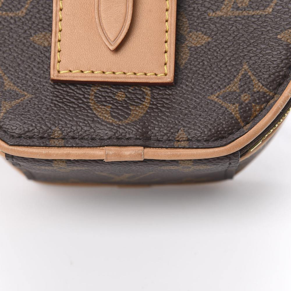 Louis Vuitton Mini Boite Chapeau Monogram Brown in Coated Canvas